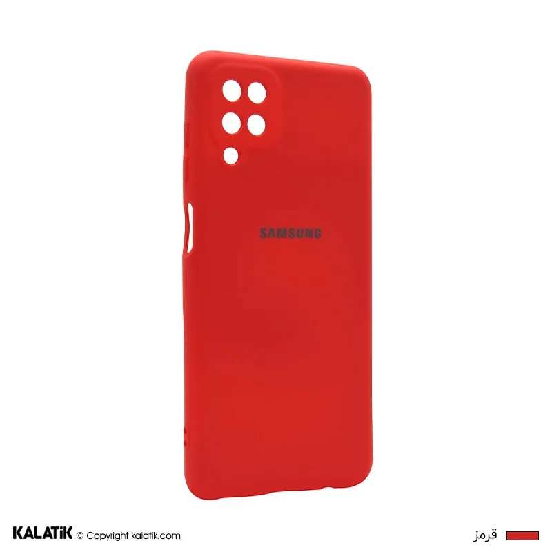 کاور سیلیکونی با محافظ دوربین مناسب برای گوشی موبایل سامسونگ Galaxy M12