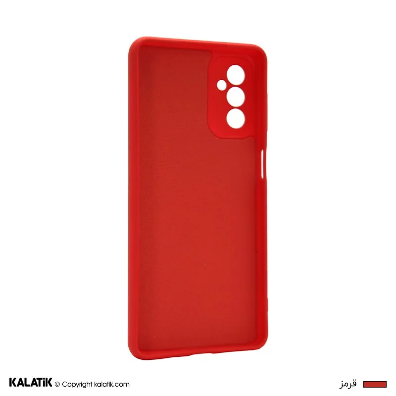 کاور سیلیکونی با محافظ دوربین مناسب برای گوشی موبایل سامسونگ Galaxy M52 5G