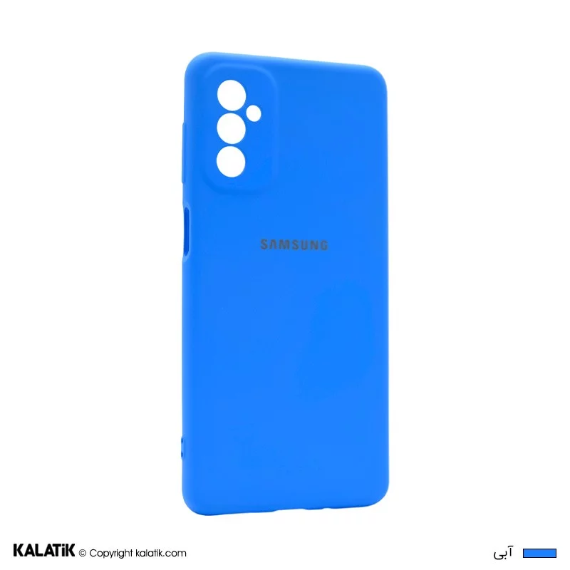 کاور سیلیکونی با محافظ دوربین مناسب برای گوشی موبایل سامسونگ Galaxy M52 5G