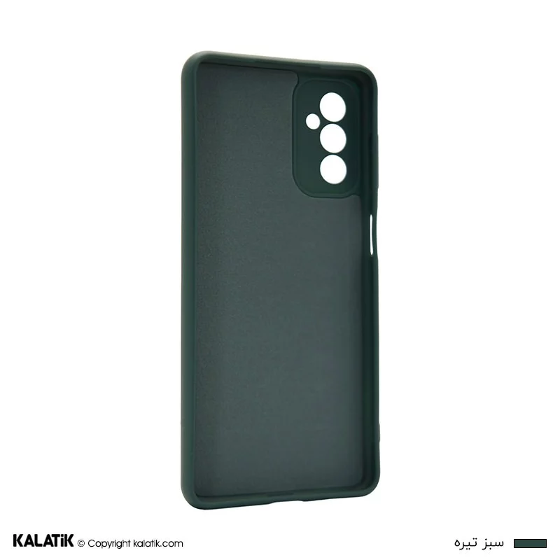 کاور سیلیکونی با محافظ دوربین مناسب برای گوشی موبایل سامسونگ Galaxy M52 5G