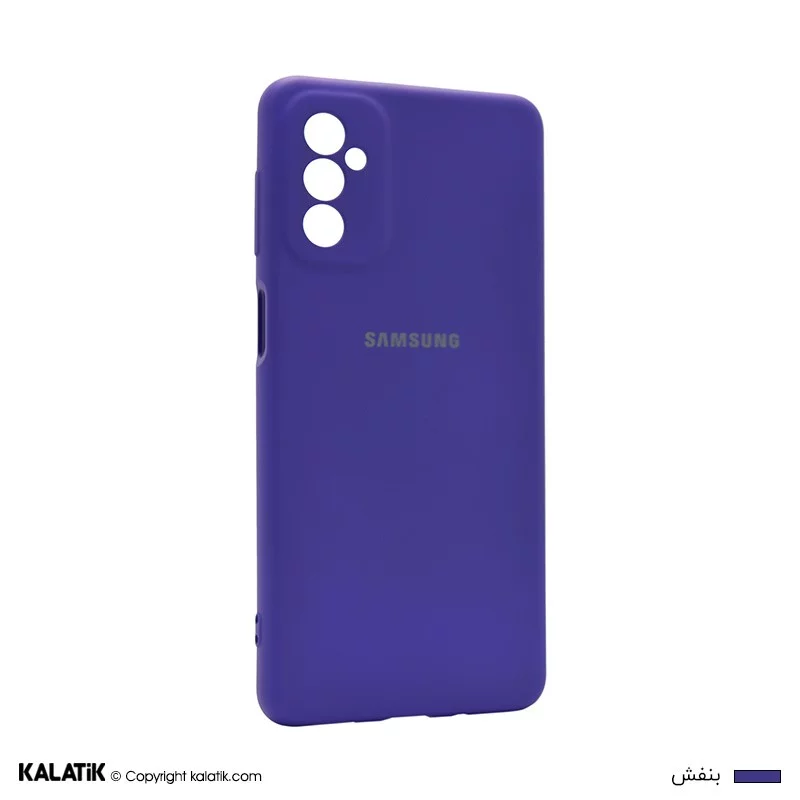 کاور سیلیکونی با محافظ دوربین مناسب برای گوشی موبایل سامسونگ Galaxy M52 5G