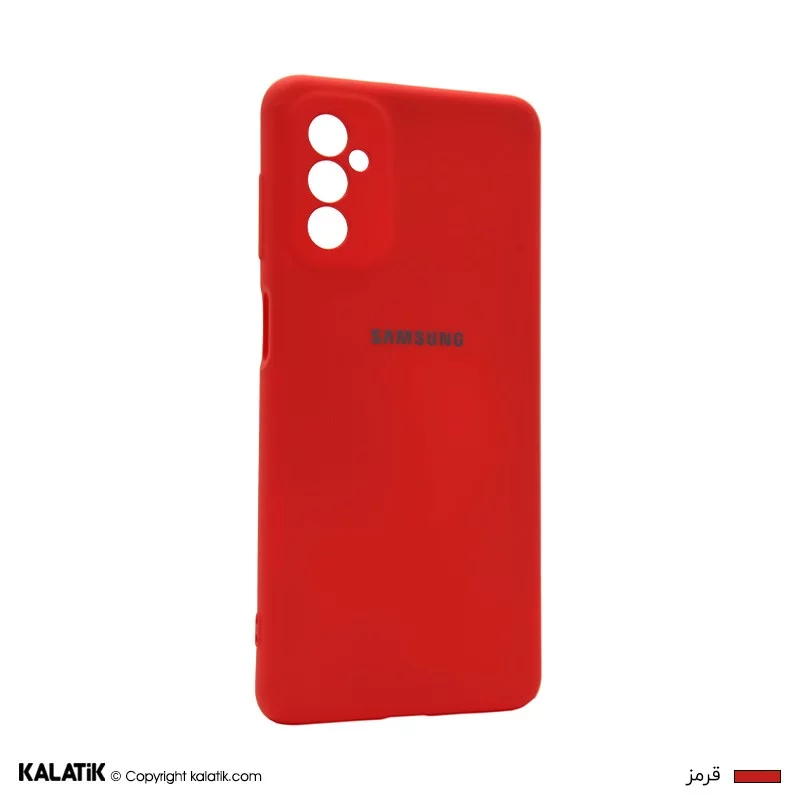 کاور سیلیکونی با محافظ دوربین مناسب برای گوشی موبایل سامسونگ Galaxy M52 5G