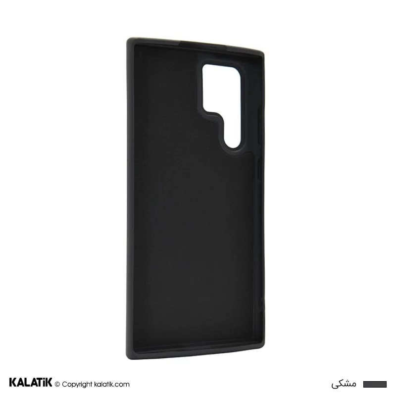 کاور سیلیکونی مناسب برای گوشی موبایل سامسونگ Galaxy S22 Ultra 5G مشکی اصالت و سلامت فیزیکی کالا