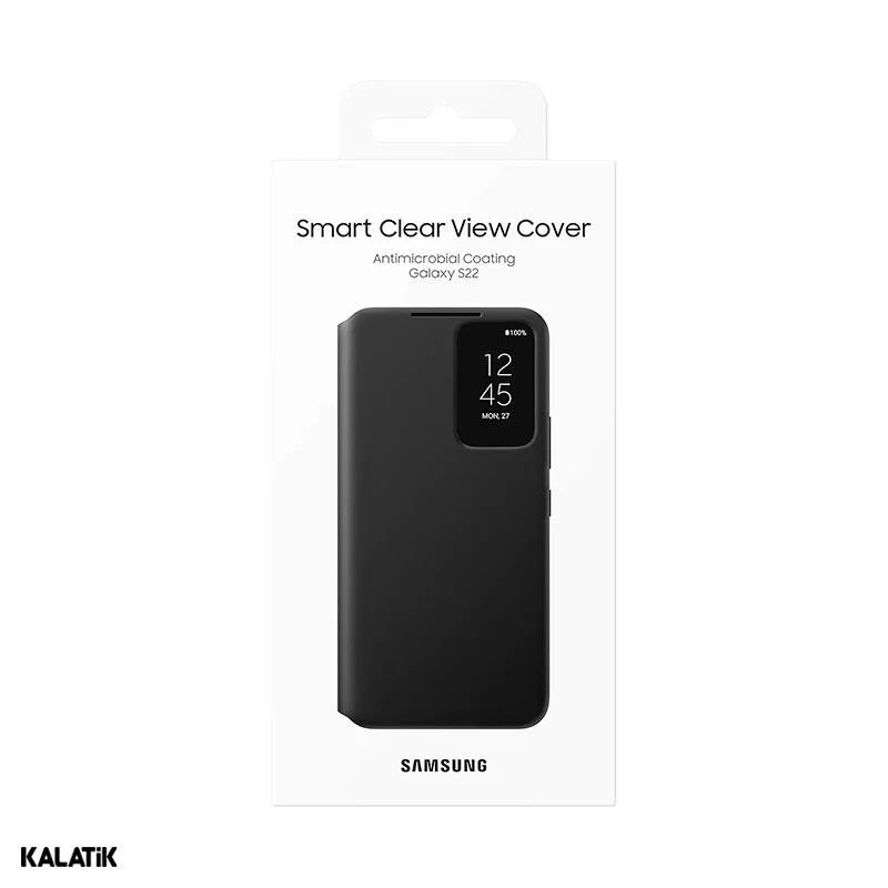 کیف هوشمند مدل Clear View Cover مناسب برای گوشی Samsung Galaxy S22