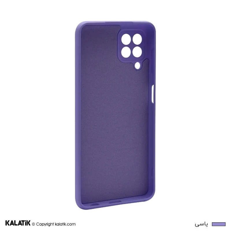 کاور سیلیکونی با محافظ دوربین مناسب برای گوشی موبایل سامسونگ Galaxy M32