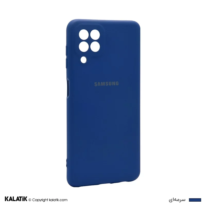 کاور سیلیکونی با محافظ دوربین مناسب برای گوشی موبایل سامسونگ Galaxy M32