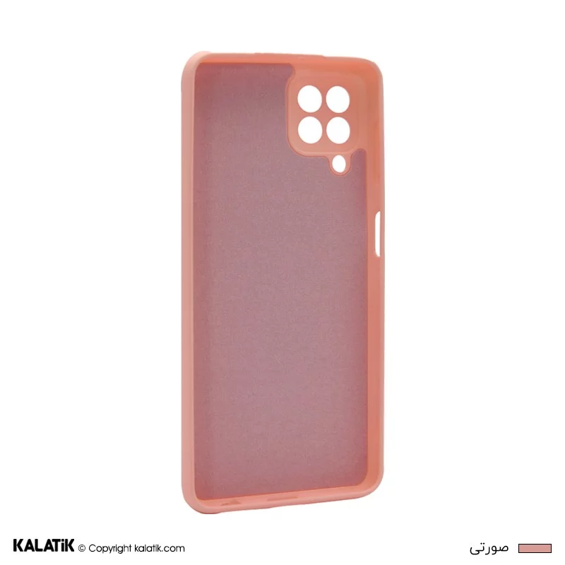 کاور سیلیکونی با محافظ دوربین مناسب برای گوشی موبایل سامسونگ Galaxy M32