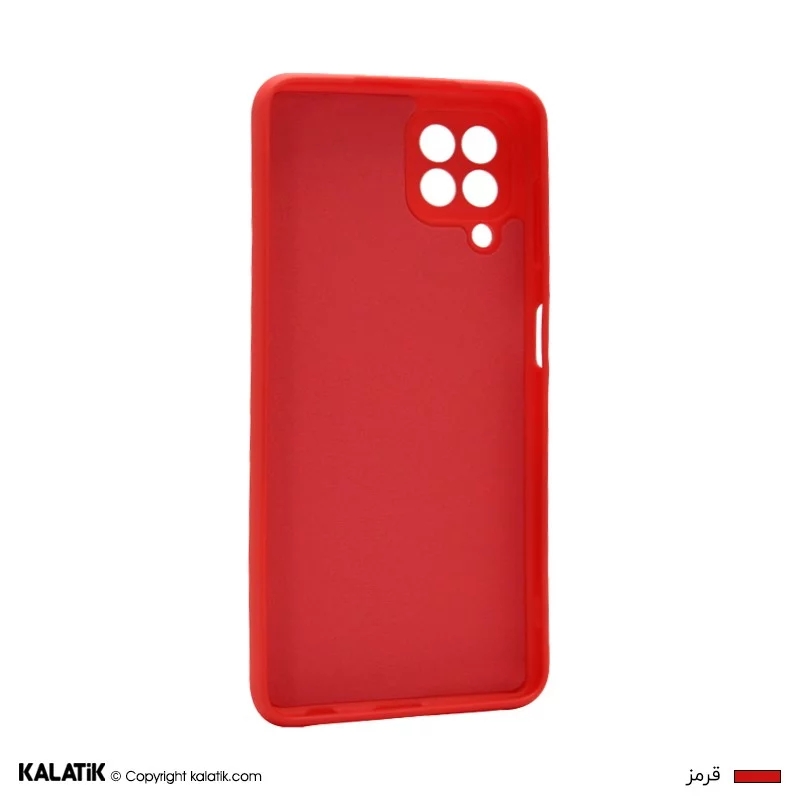 کاور سیلیکونی با محافظ دوربین مناسب برای گوشی موبایل سامسونگ Galaxy M32