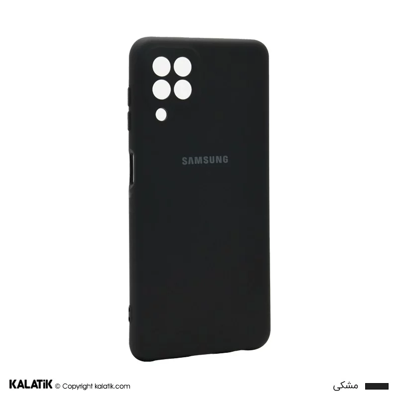 کاور سیلیکونی با محافظ دوربین مناسب برای گوشی موبایل سامسونگ Galaxy M32
