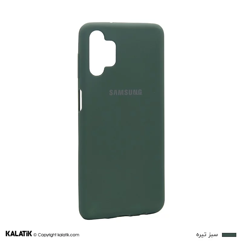 کاور ژله ای مناسب برای گوشی موبایل سامسونگ Galaxy A13 4G اصالت و سلامت فیزیکی کالا سبز تیره