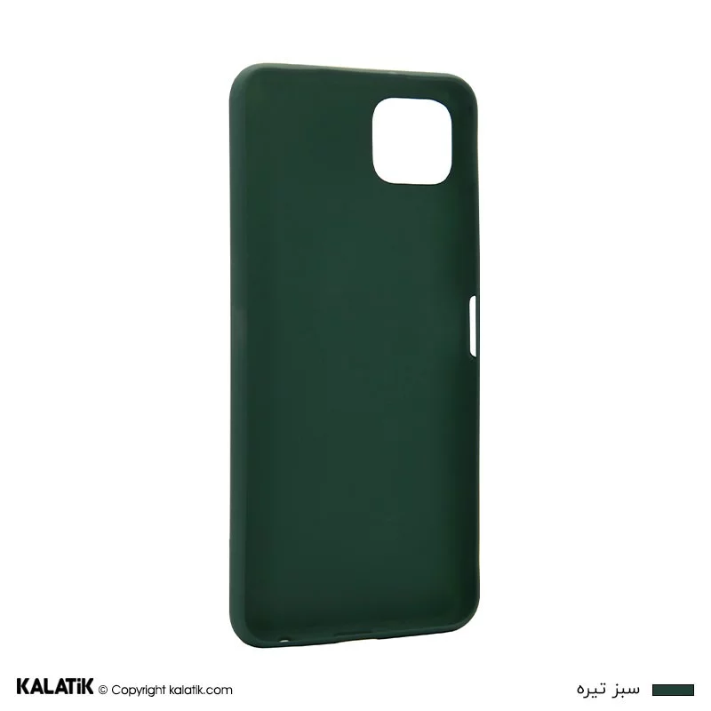 کاور ژله ای مناسب برای گوشی موبایل سامسونگ Galaxy A22 5G اصالت و سلامت فیزیکی کالا سبز تیره