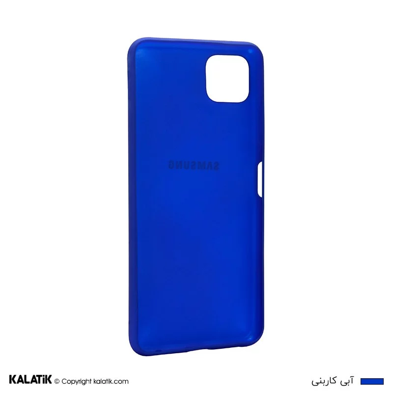کاور ژله ای مناسب برای گوشی موبایل سامسونگ Galaxy A22 5G اصالت و سلامت فیزیکی کالا آبی کاربنی