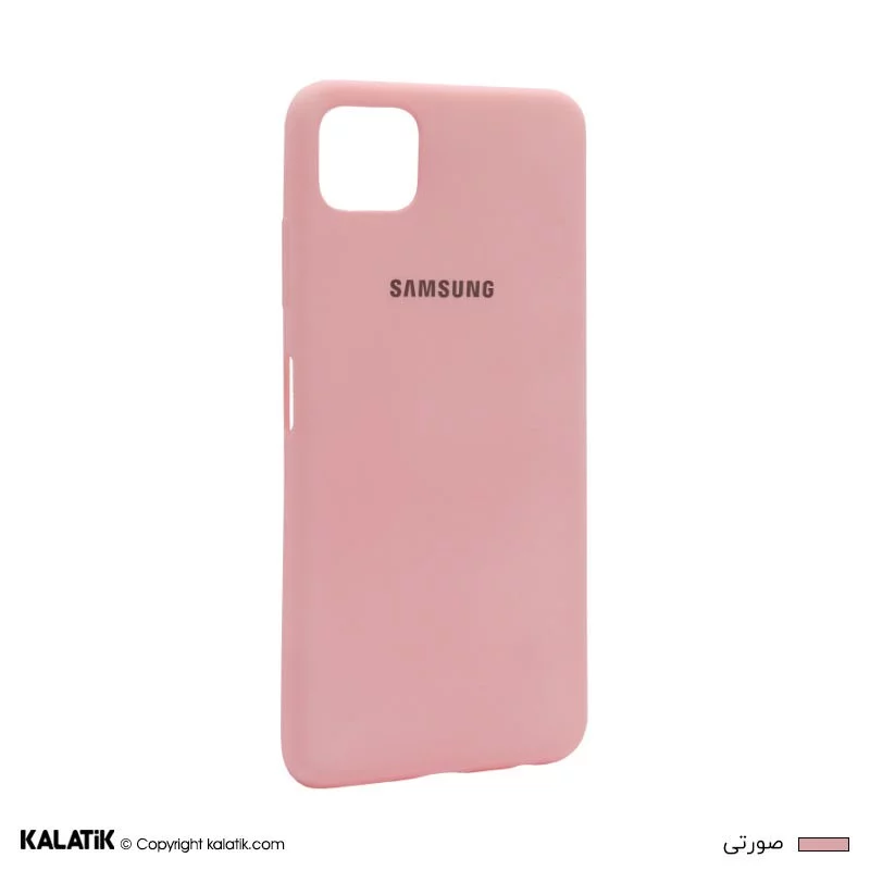 کاور ژله ای مناسب برای گوشی موبایل سامسونگ Galaxy A22 5G صورتی اصالت و سلامت فیزیکی کالا