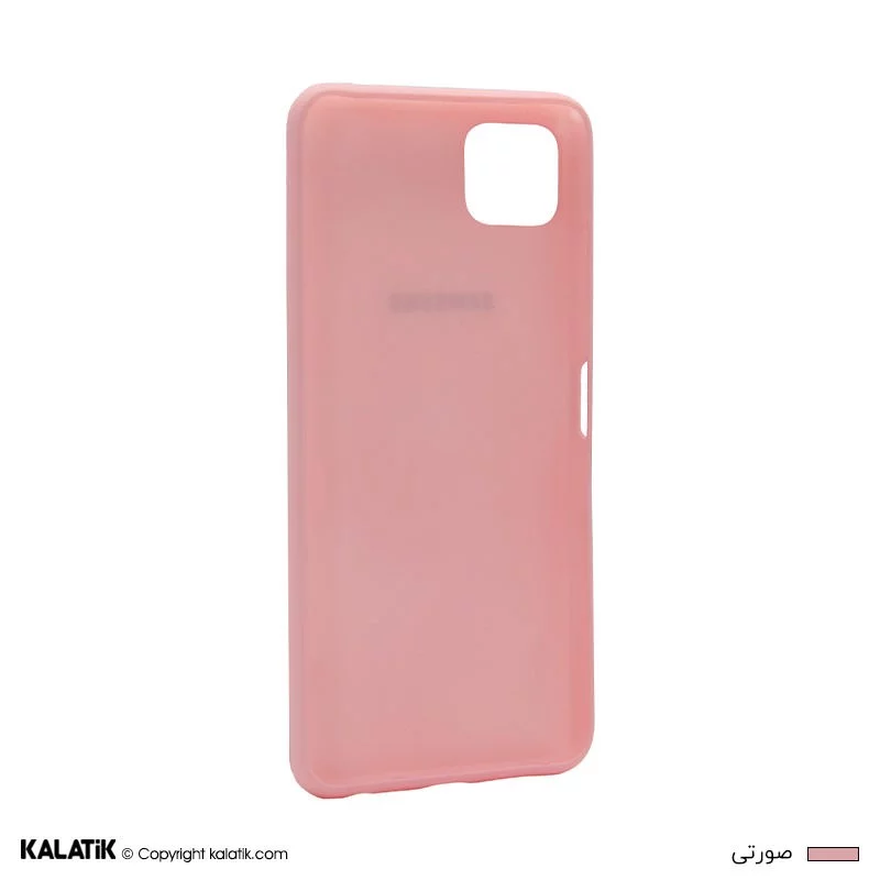 کاور ژله ای مناسب برای گوشی موبایل سامسونگ Galaxy A22 5G صورتی اصالت و سلامت فیزیکی کالا