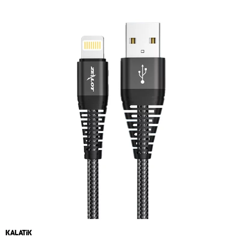 کابل تبدیل USB Type-A به لایتنینگ زیلوت مدل C03i به طول 1 متر