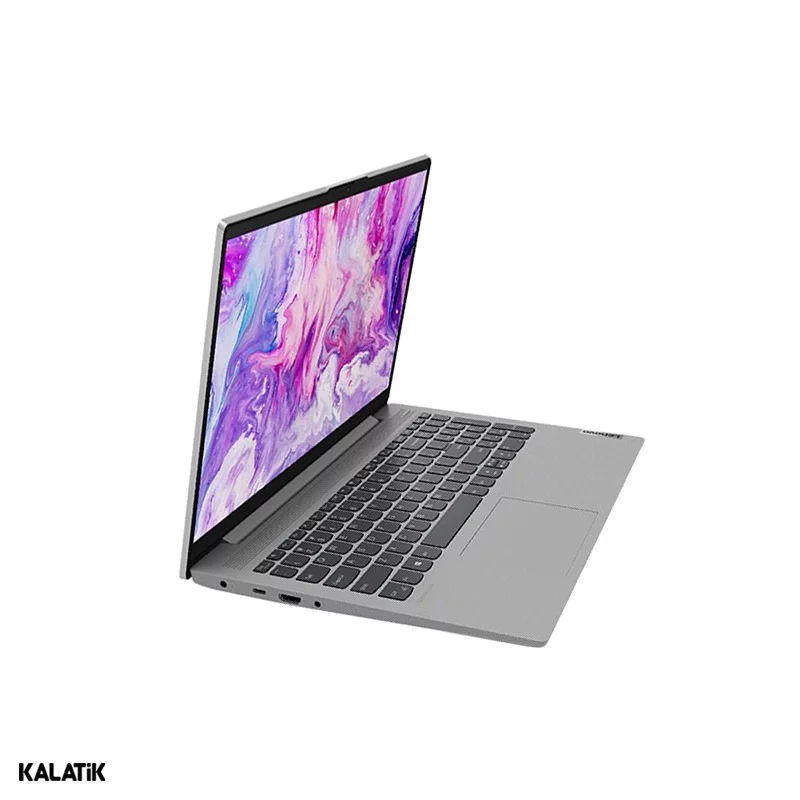 لپ تاپ 15.6 اینچی لنوو مدل IdeaPad 5-15ITL05 (1165G7-16G-MX450-512GB) خاکستری 18 ماه گارانتی سدرا