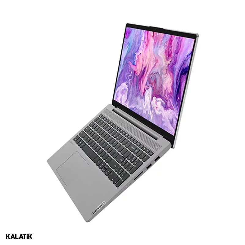 لپ تاپ 15.6 اینچی لنوو مدل IdeaPad 5-15ITL05 (1165G7-16G-MX450-512GB) خاکستری 18 ماه گارانتی سدرا