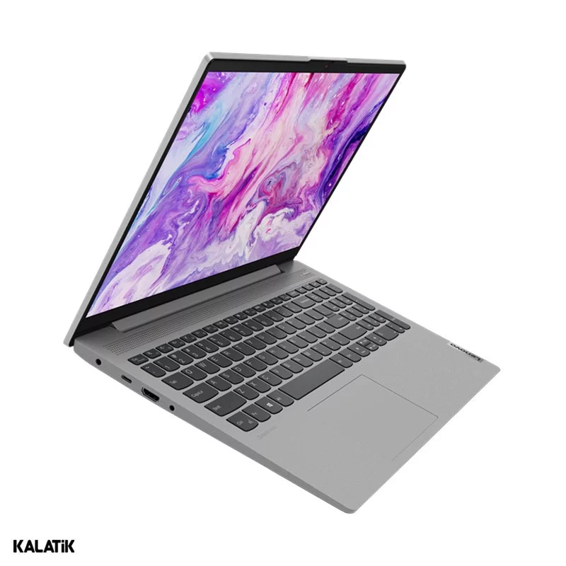لپ تاپ 15.6 اینچی لنوو مدل IdeaPad 5-15ITL05 (1135G7-8G-MX450-512G) خاکستری 18 ماه گارانتی سدرا
