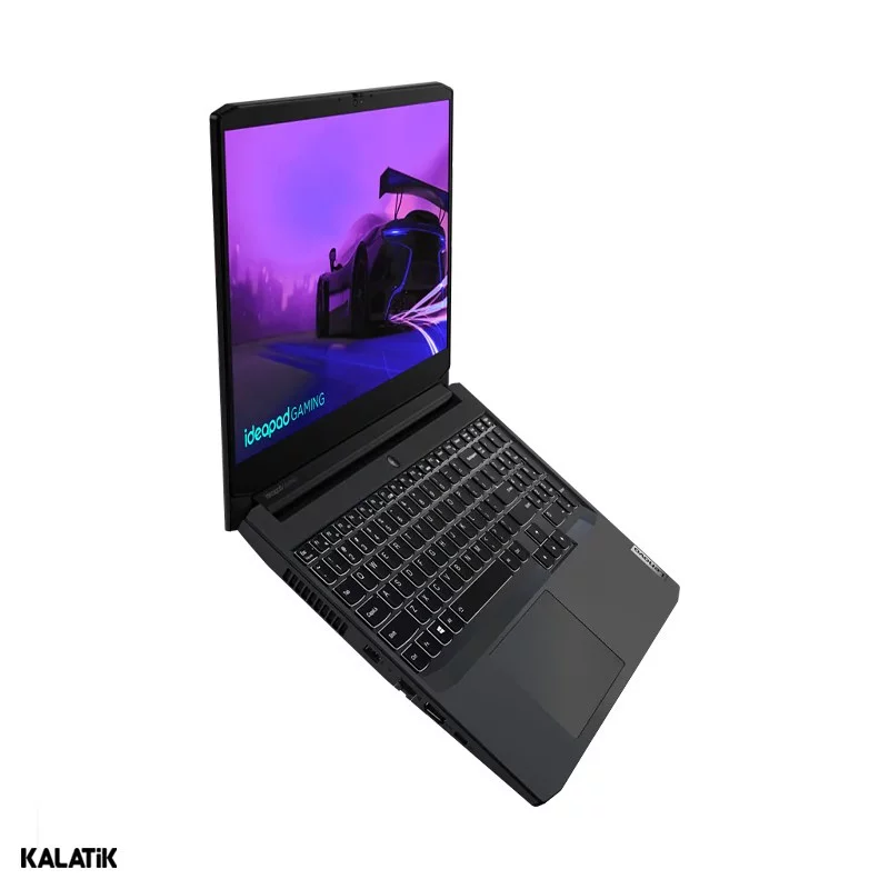 لپ تاپ 15.6 اینچی لنوو مدل IdeaPad Gaming 3-15IHU6 (11370H-16GB-RTX 3050-256GB-1TB) مشکی 18 ماه گارانتی سدرا