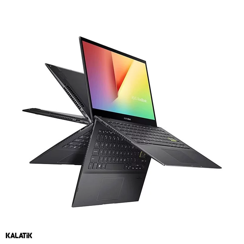 لپ تاپ 14 اینچی ایسوس مدل VivoBook Flip TP470EZ-EC091W