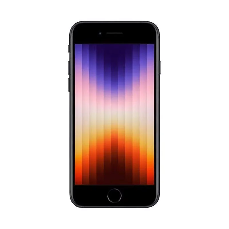 گوشی موبایل اپل مدل iPhone SE (2022) JA/A Not Active تک سیم کارت ظرفیت 64/4 گیگابایت مشکی 18 ماه گارانتی هما تلکام + کد رجیستری