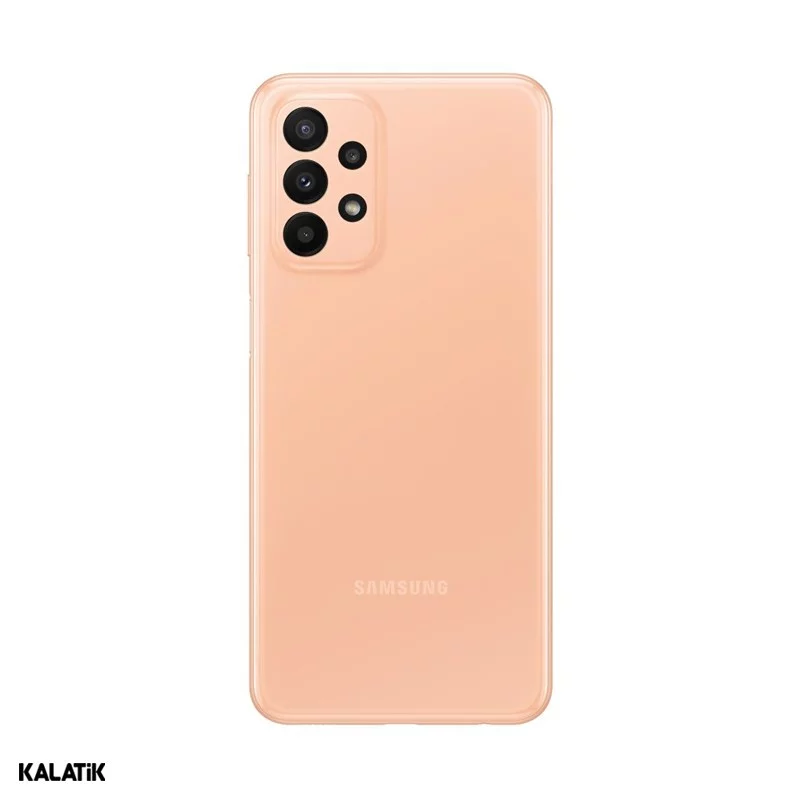 گوشی موبایل سامسونگ مدل Galaxy A23 5G دو سیم کارت ظرفیت 128/4 گیگابایت گلبهی 18 ماه گارانتی داریا همراه پایتخت + کد رجیستری