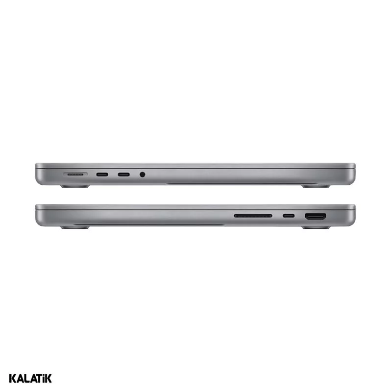 لپ تاپ 14.2 اینچی اپل مدل MacBook Pro MKGP3 2021 خاکستری 18 ماه گارانتی آروند