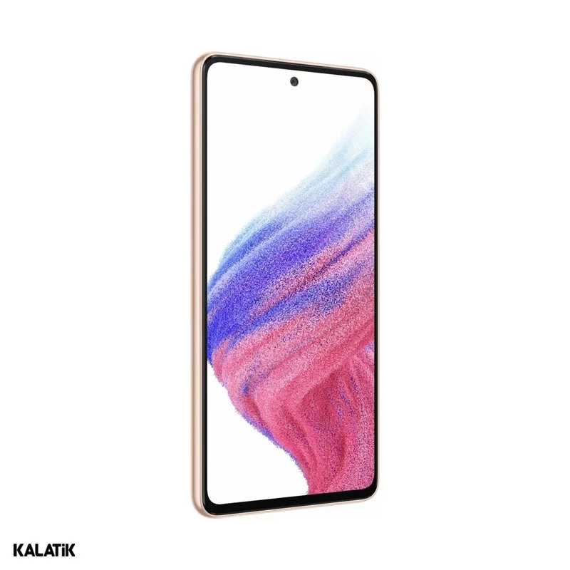 گوشی موبایل سامسونگ مدل Galaxy A53 5G (Malaysia) دو سیم کارت ظرفیت 256/8 گیگابایت گلبهی 18 ماه گارانتی مهرگان همراه ایساتیس + کد رجیستری