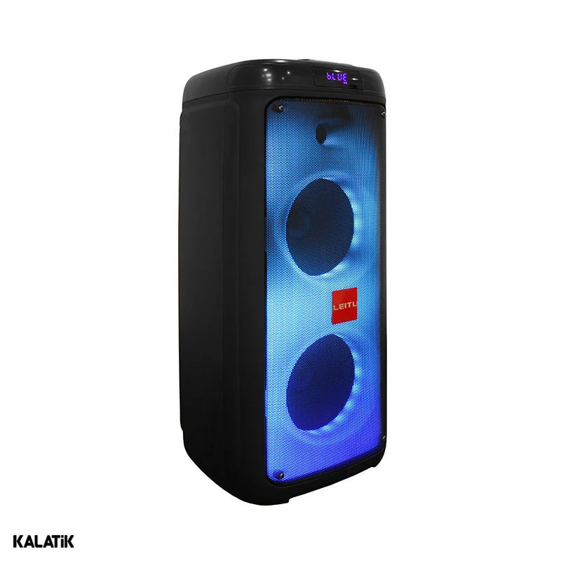 نمای جانبی اسپیکر قابل حمل لیتو مدل  BOOM BOX 1000