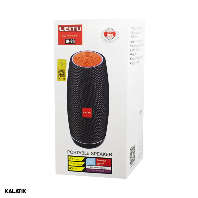 جعبه اسپیکر قابل حمل لیتو مدل LK-20