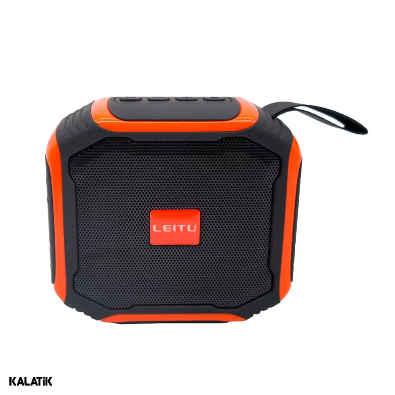اسپیکر قابل حمل لیتو مدل LK-55 نارنجی