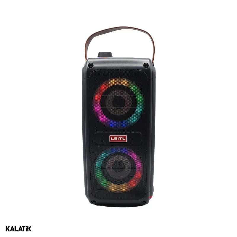 نمای روبرو اسپیکر قابل حمل لیتو مدل BOOM BOX