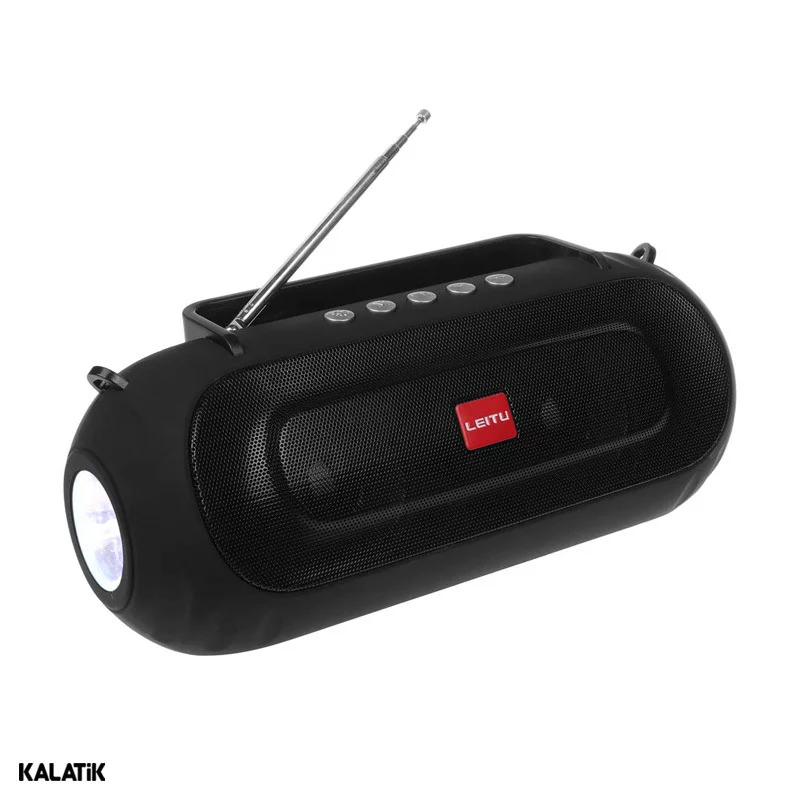 نمای جانبی چپ اسپیکر قابل حمل لیتو مدل LK-18