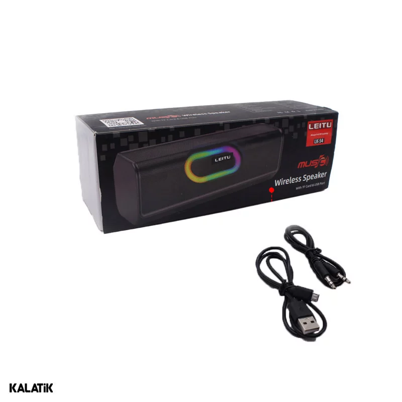 جعبه اسپیکر قابل حمل لیتو مدل LK-54  
