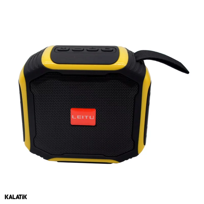 اسپیکر قابل حمل لیتو مدل LK-55 زرد