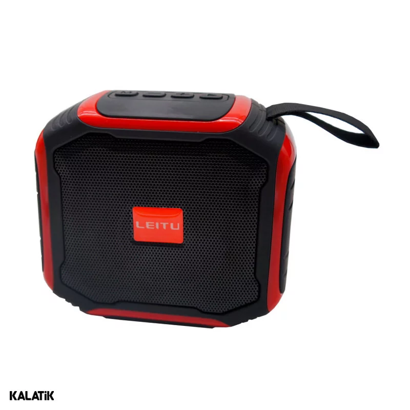 اسپیکر قابل حمل لیتو مدل LK-55 قرمز