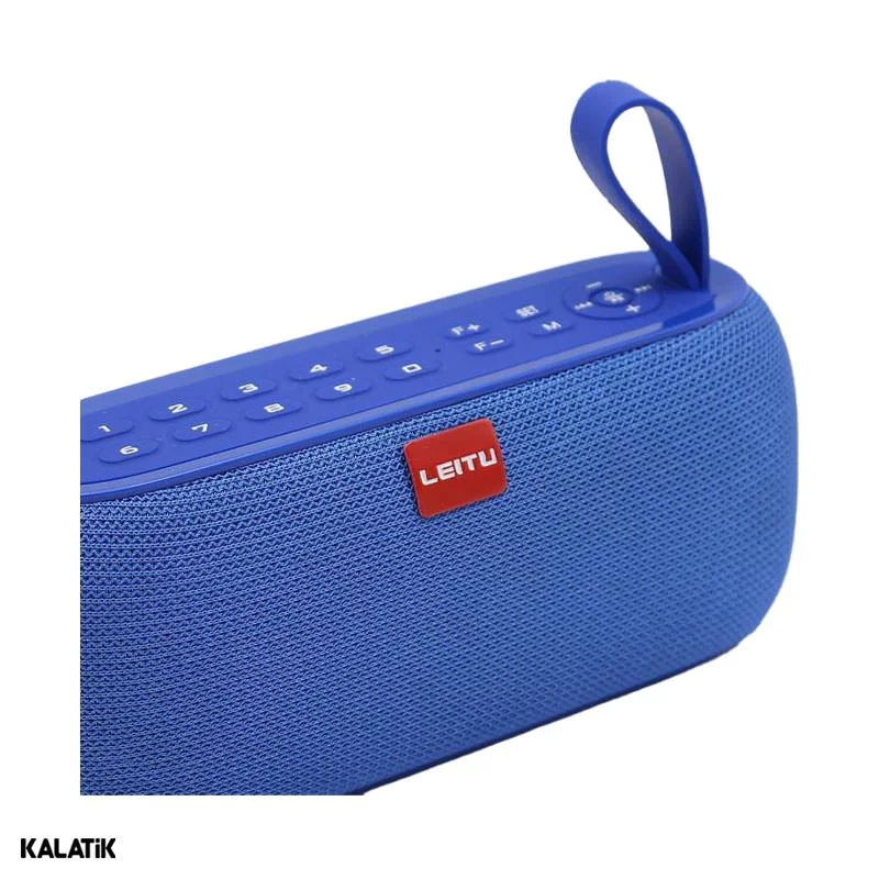 نمای روبرو از بالای اسپیکر قابل حمل لیتو مدل LK-10