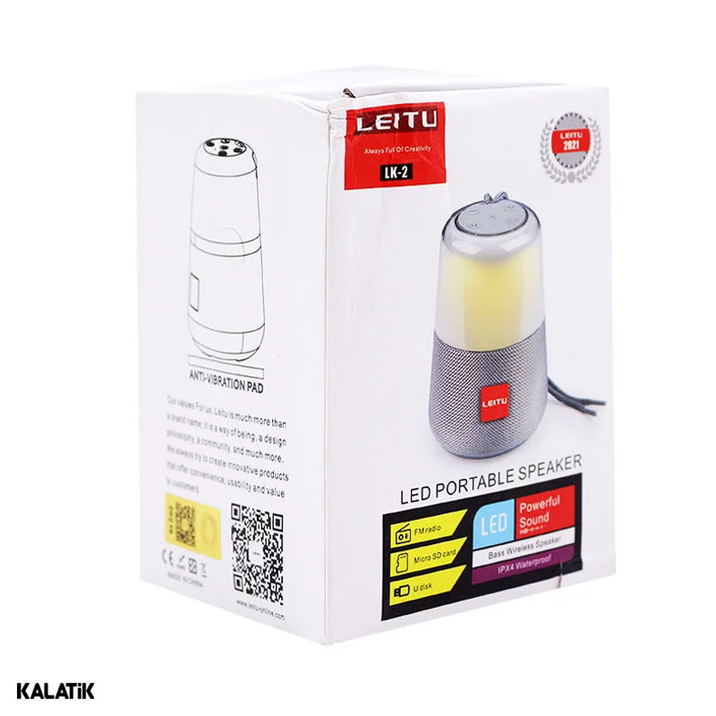  اسپیکر قابل حمل لیتو مدل LK-2 جعبه