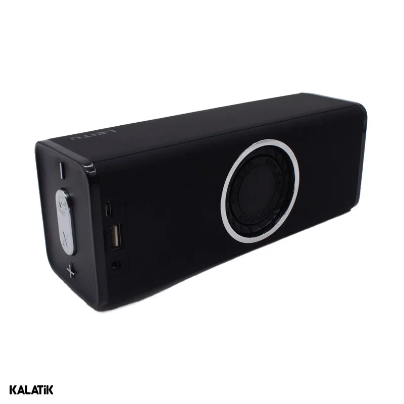 نمای جانبی اسپیکر قابل حمل لیتو مدل LK-45