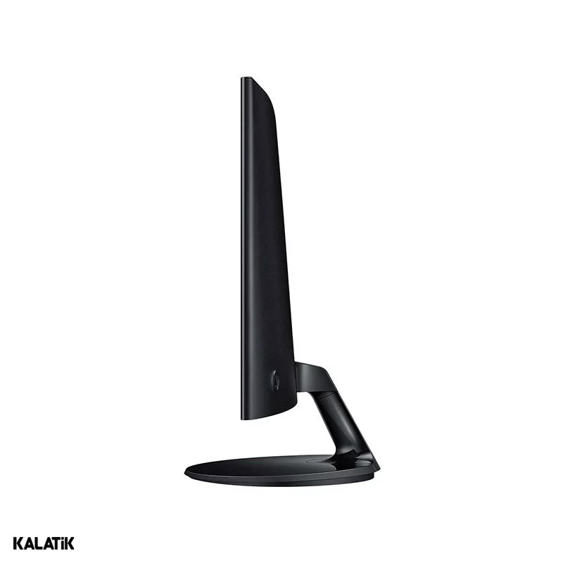 نمای جانبی مانیتور سامسونگ سایز 24 اینچ مدل LC24F390FHMXUE