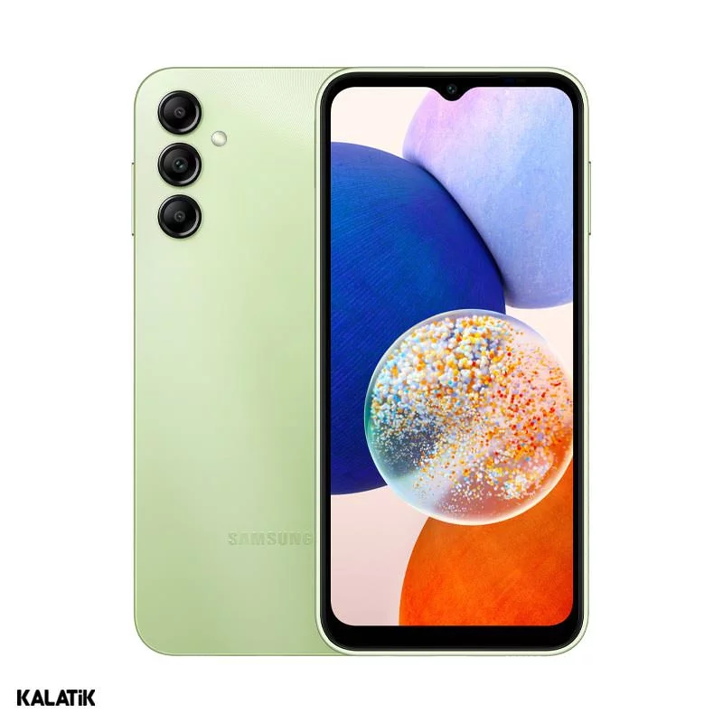 گوشی موبایل سامسونگ مدل Galaxy A14 دو سیم کارت ظرفیت 128_6 گیگابایت سبز