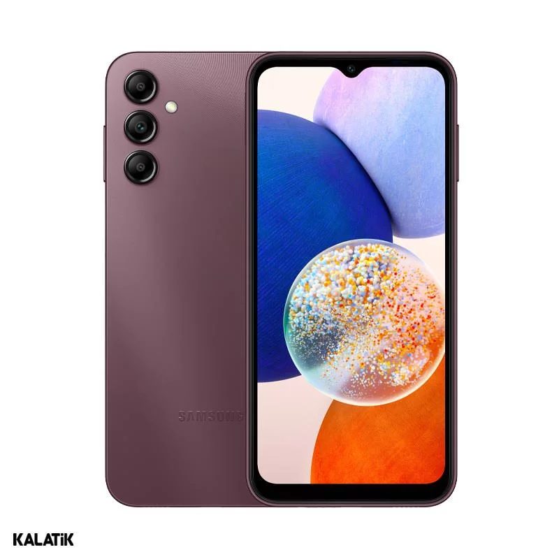 گوشی موبایل سامسونگ مدل Galaxy A14 دو سیم کارت ظرفیت 128_6 گیگابایت بنفش