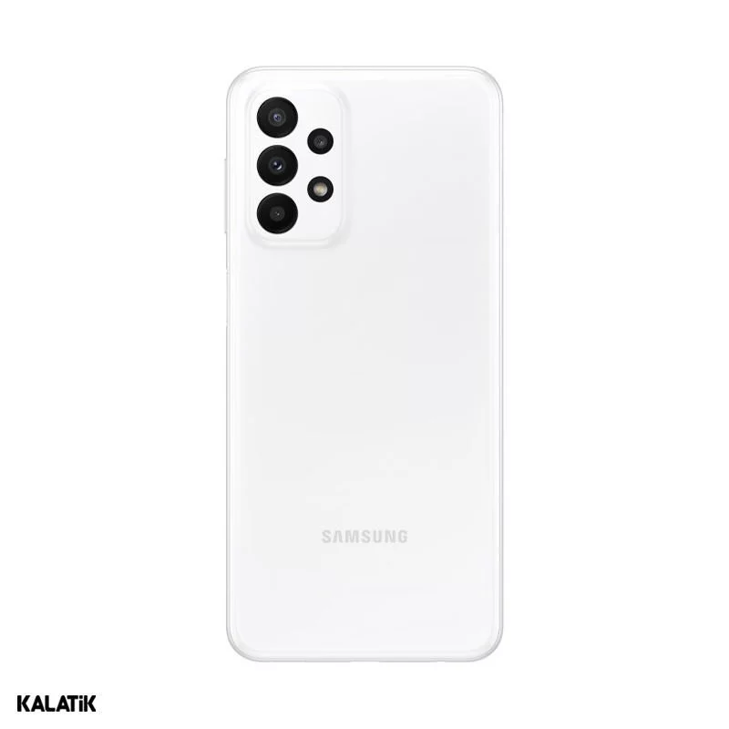 گوشی موبایل سامسونگ مدل Galaxy A23 دو سیم کارت ظرفیت 64_4 گیگابایت - سفید نمای پشت