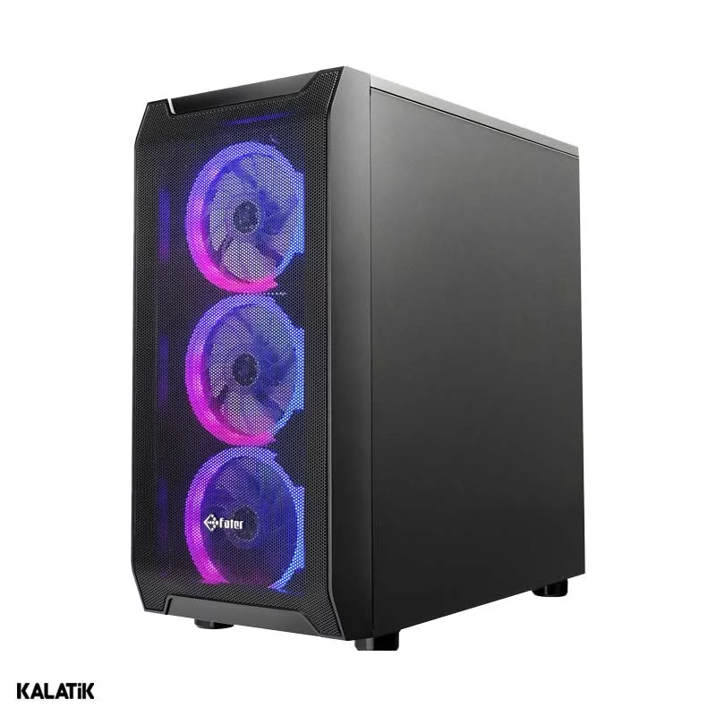 کیس کامپیوتر فاطر مدل FG-720S - جانبی چپ