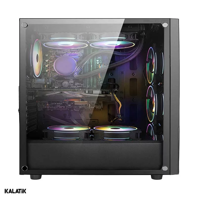 کیس کامپیوتر فاطر مدل FG-520X - شاسی چپ