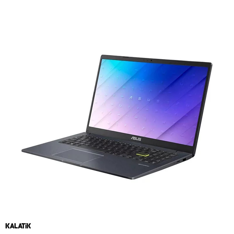 لپ تاپ مشکی 15.6 اینچ ایسوس مدل E510MA (Celeron N4020, SSD 256GB, 4GB)