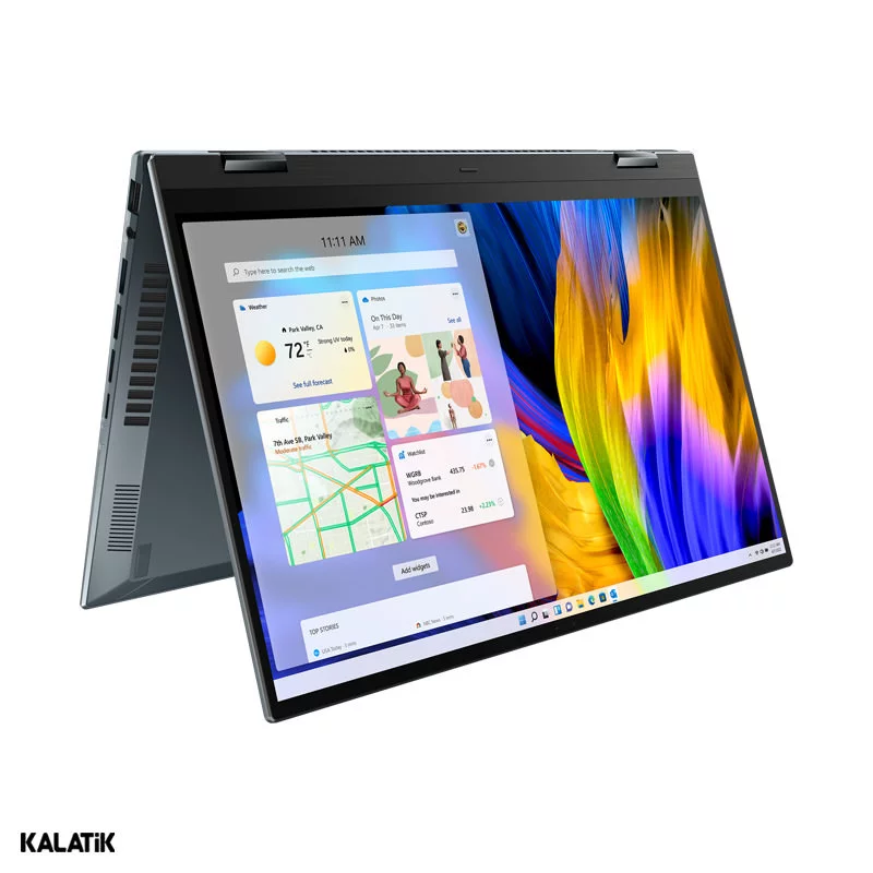 لپ تاپ 14 اینچی ایسوس مدل (Core i7 1165G7-512GB SSD-16GB) Zenbook Flip UP5401EA