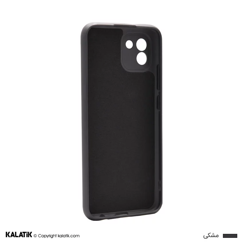 کاور سیلیکونی با محافظ دوربین مناسب برای گوشی موبایل سامسونگ Galaxy A03