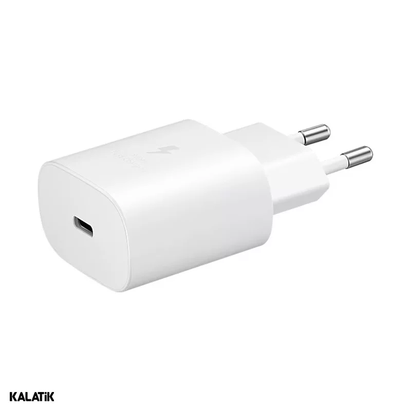 شارژر دیواری 25W سامسونگ مدل EP-TA800 دوپین