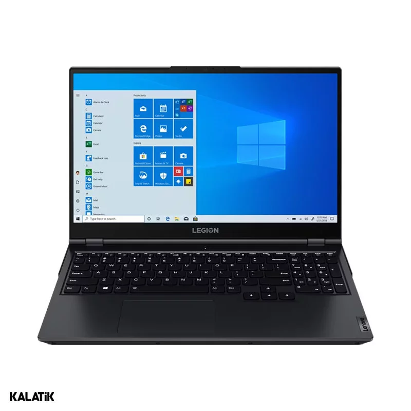 لپ تاپ 15.6 اینچی لنوو مدل Legion 5 15ACH6H (R7 5800H-16GB-RTX3070-512GB SSD)